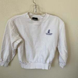 The Ritz Carlton Vintage Kids White Sweatshirt Size S Pullover Top Laguna Niguel